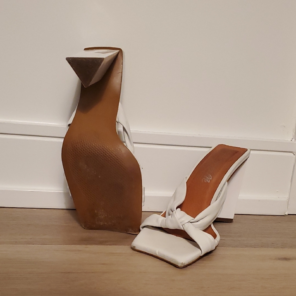Elegant White Women's Heels